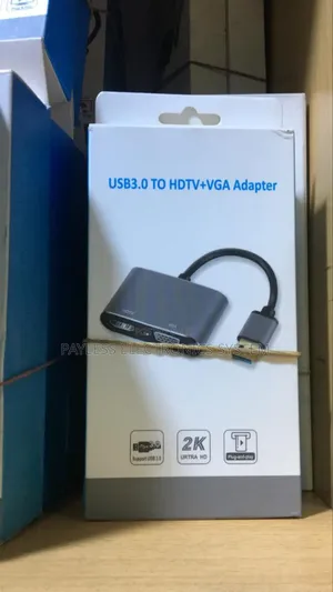 Usb to Vga to Hdmi Adapter