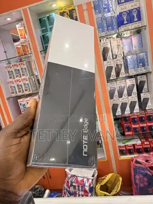 New Infinix Note Edge 256 GB Silver