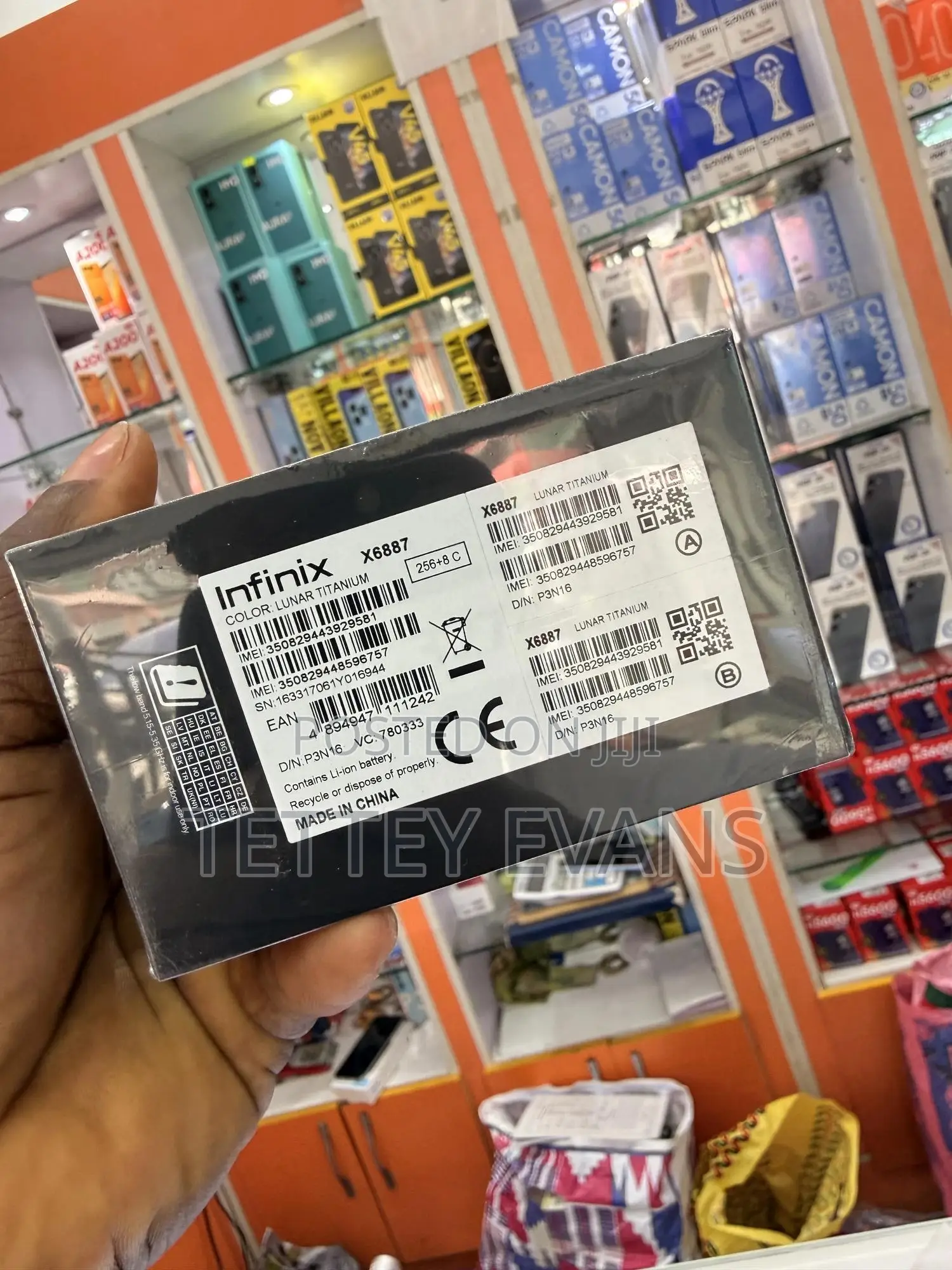 New Infinix Note Edge 256 GB Silver