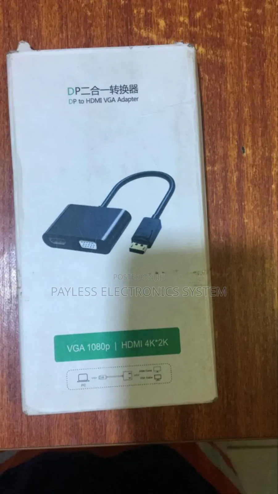 Displayport to Hdmi - Vga Adapter