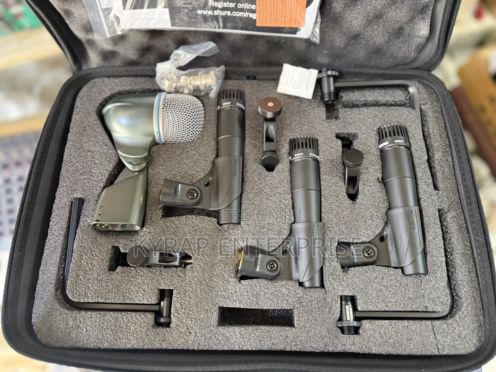 Shure Drum Mic 4 Set