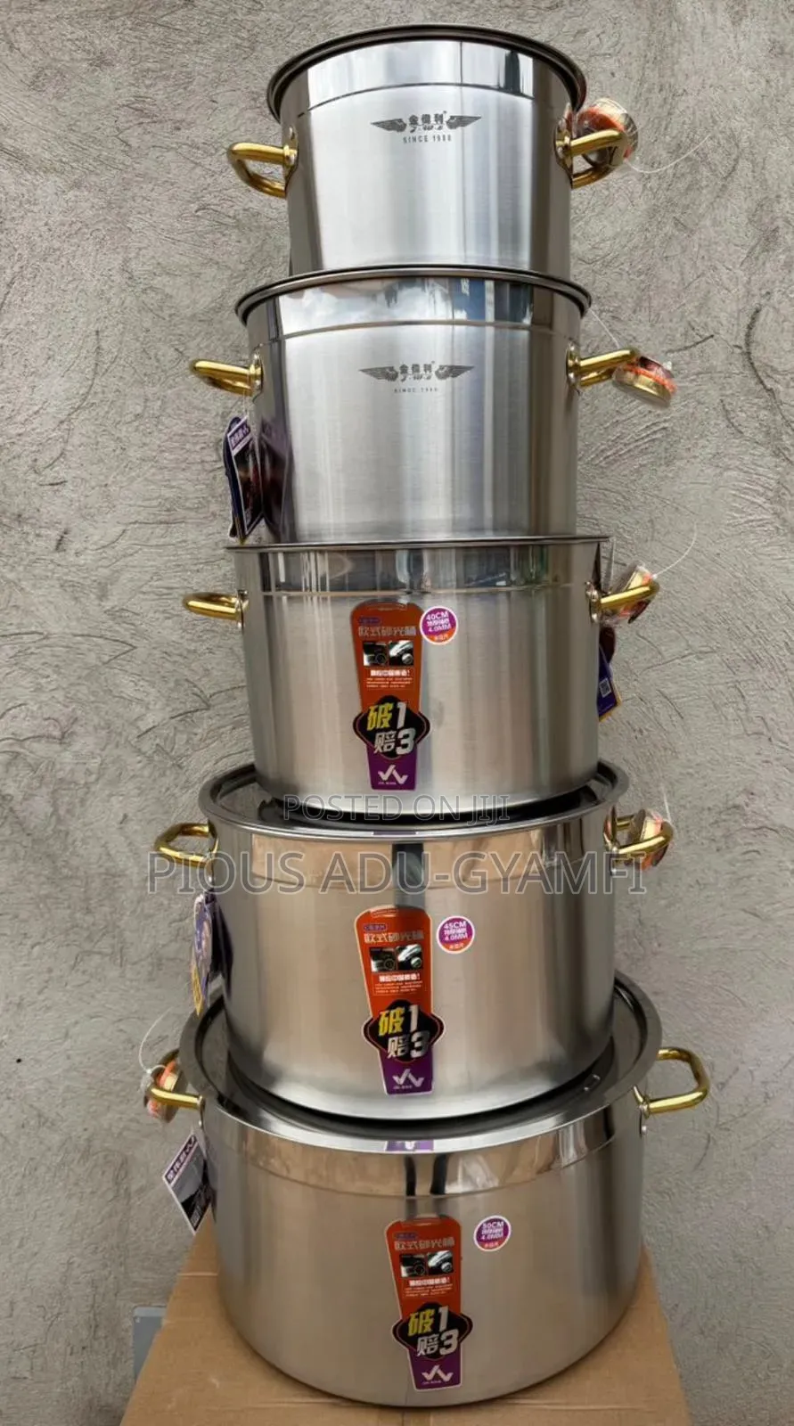 10 Set Stainless Steel