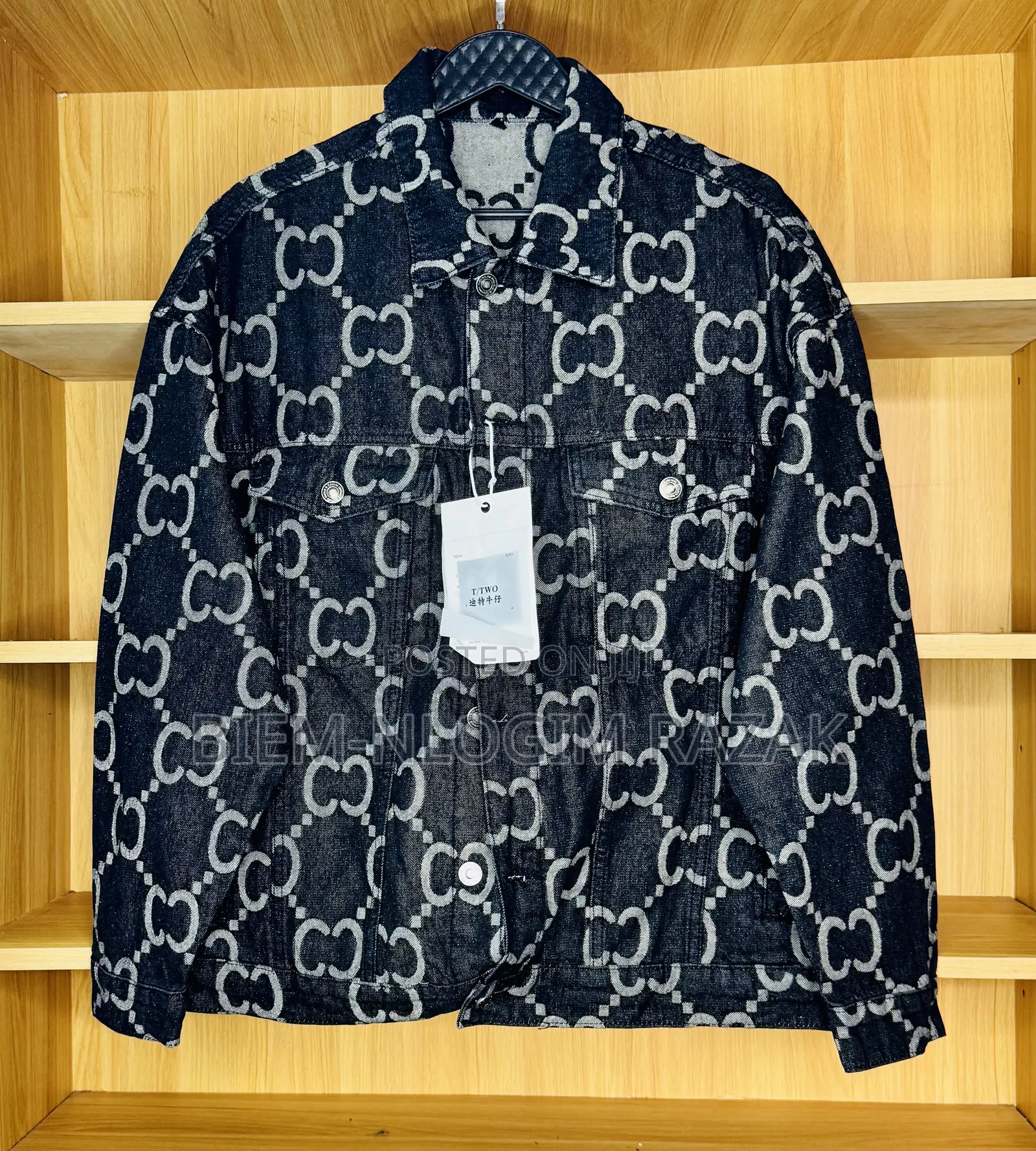 Original Gucci Jeans Jacket Available in Stock