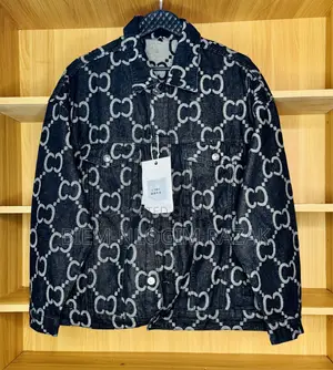 Original Gucci Jeans Jacket Available in Stock