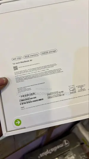 New Laptop Apple MacBook Air 16GB Apple M4 SSD 256GB
