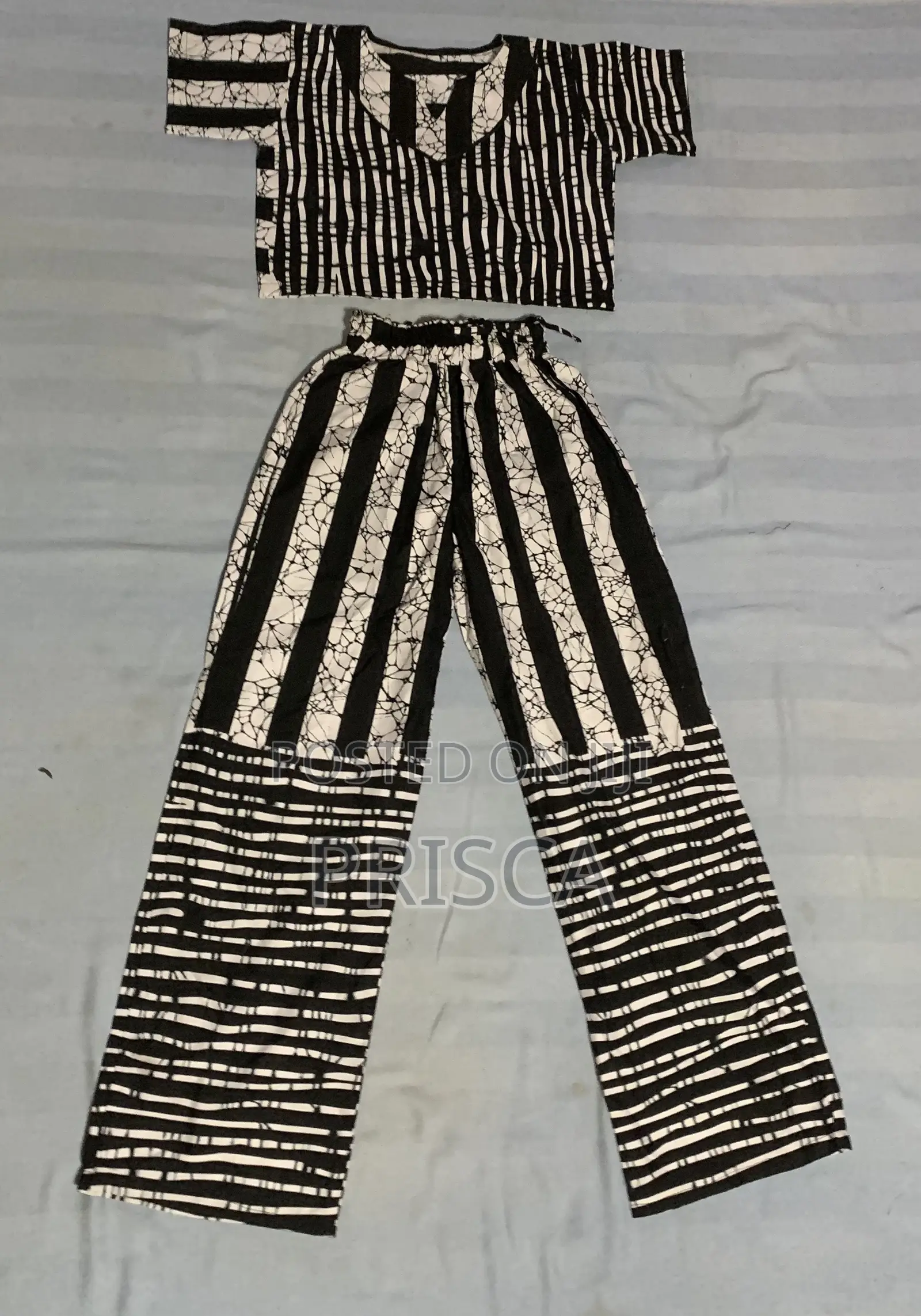 African Print Palazzo Pants/Tops(Mampy Wear)