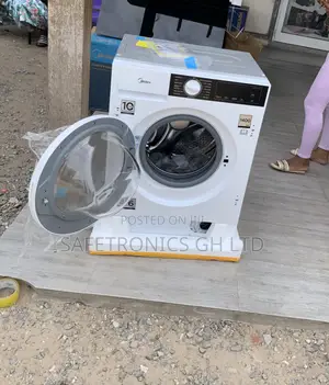Order New (White) 8kg Frontload Midea Full Automatic Washingmachine