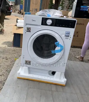 Lastest Full Automatic 8kg Frontload Midea White Washingmachine