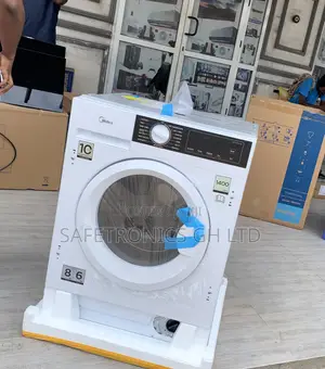 Massive Fast Full Automatic 8kg Frontload White Midea Washingmachine