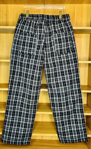 Original Thick and Heavy Check-Check Sweatpants (Joggers) Available