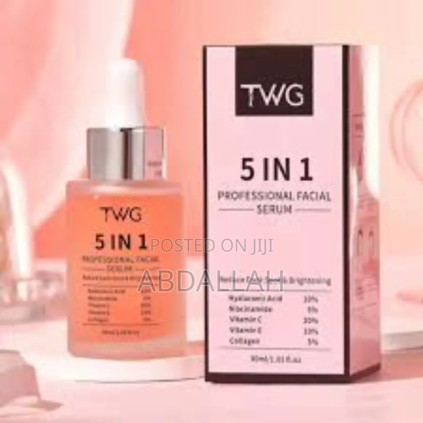TWG 5 in 1 Professional Facial Serum