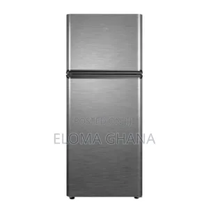 Samsung 203-Liter Sleek Metallic Top Mount Freezer Refrigerator.