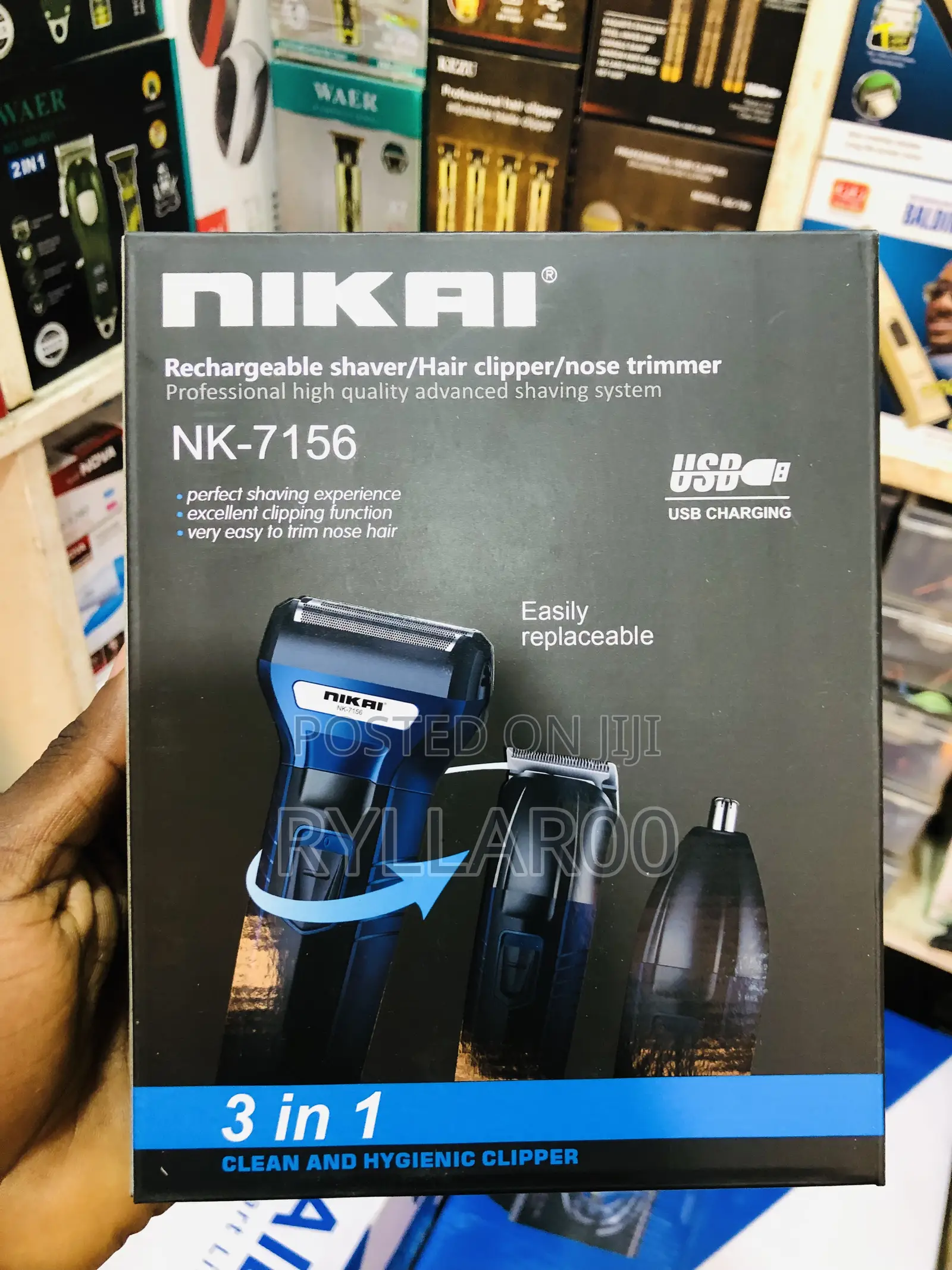 Nikai 3 in 1 Professional Hair Clipper