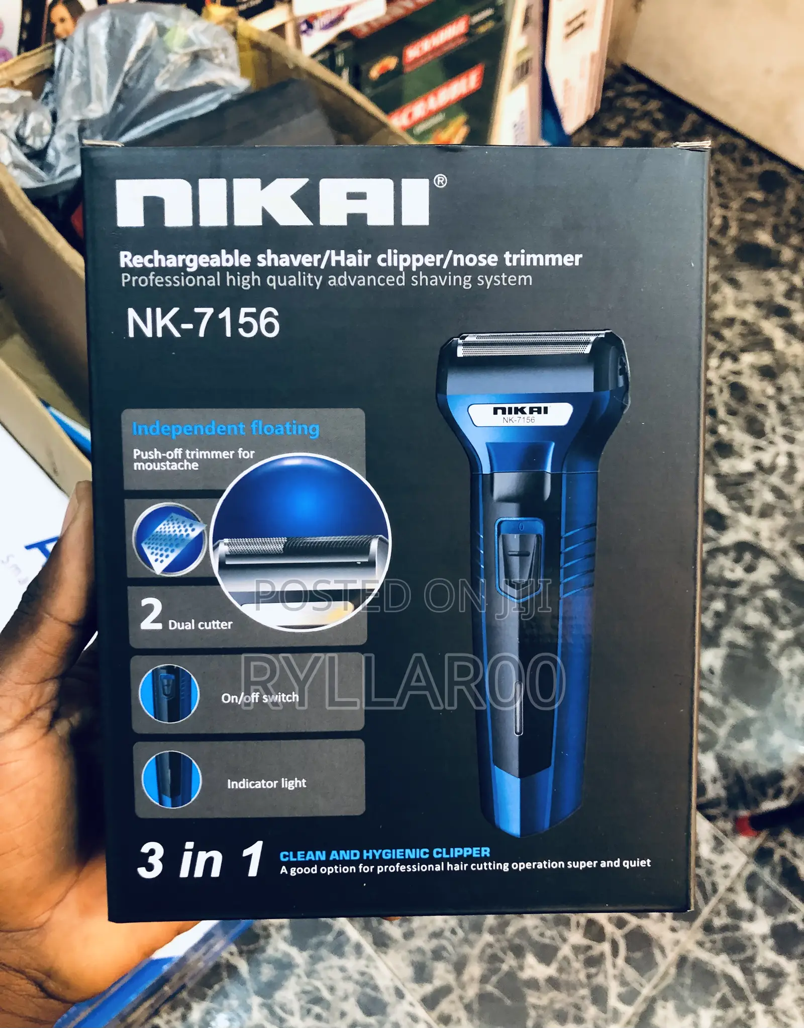 Nikai 3 in 1 Professional Hair Clipper