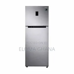 A Samsung 301-Litre Silver Duracool Twin Cooling Plus Refrigerator,