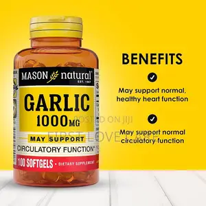 Mason Natural Garlic 1000mg
