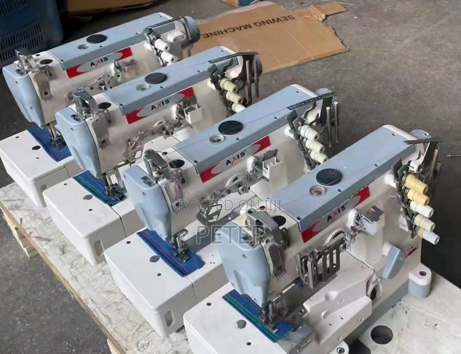 Axis W500 Flatbed Interlock Machine (Full Set)