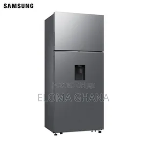 Samsung 528-Litre Sleek Black Doi Top-Mount Freezer Refrigerator .