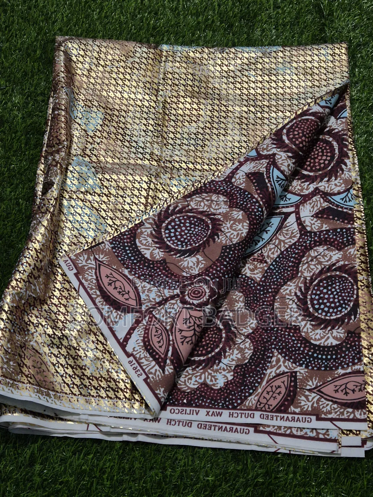 Shiny African Print