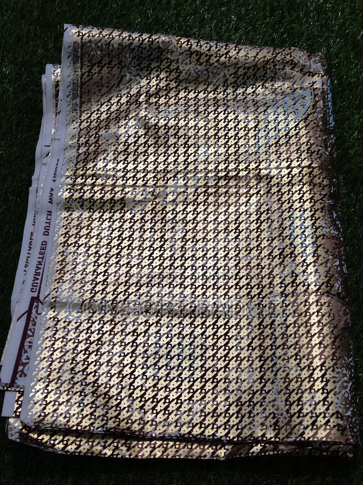 Shiny African Print