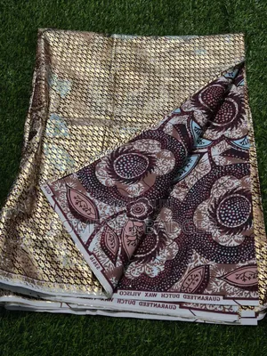 Shiny African Print