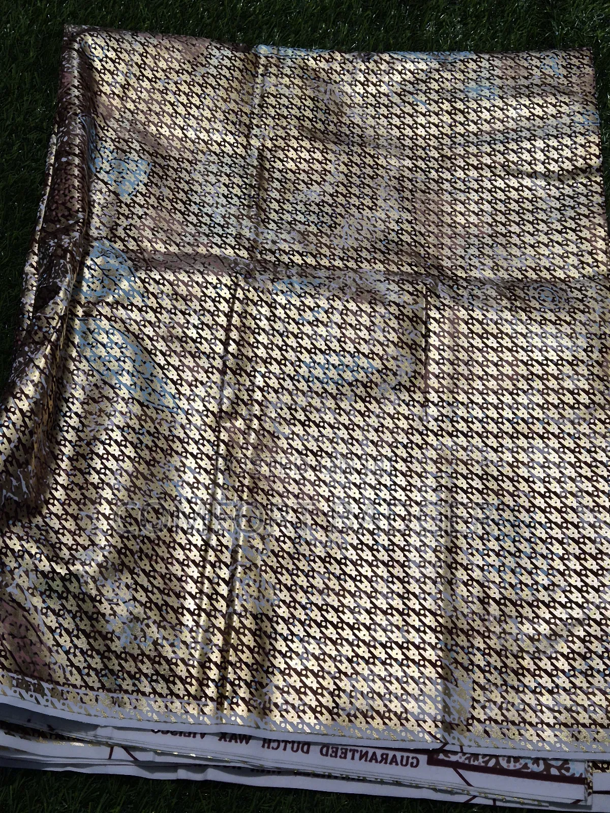 Shiny African Print