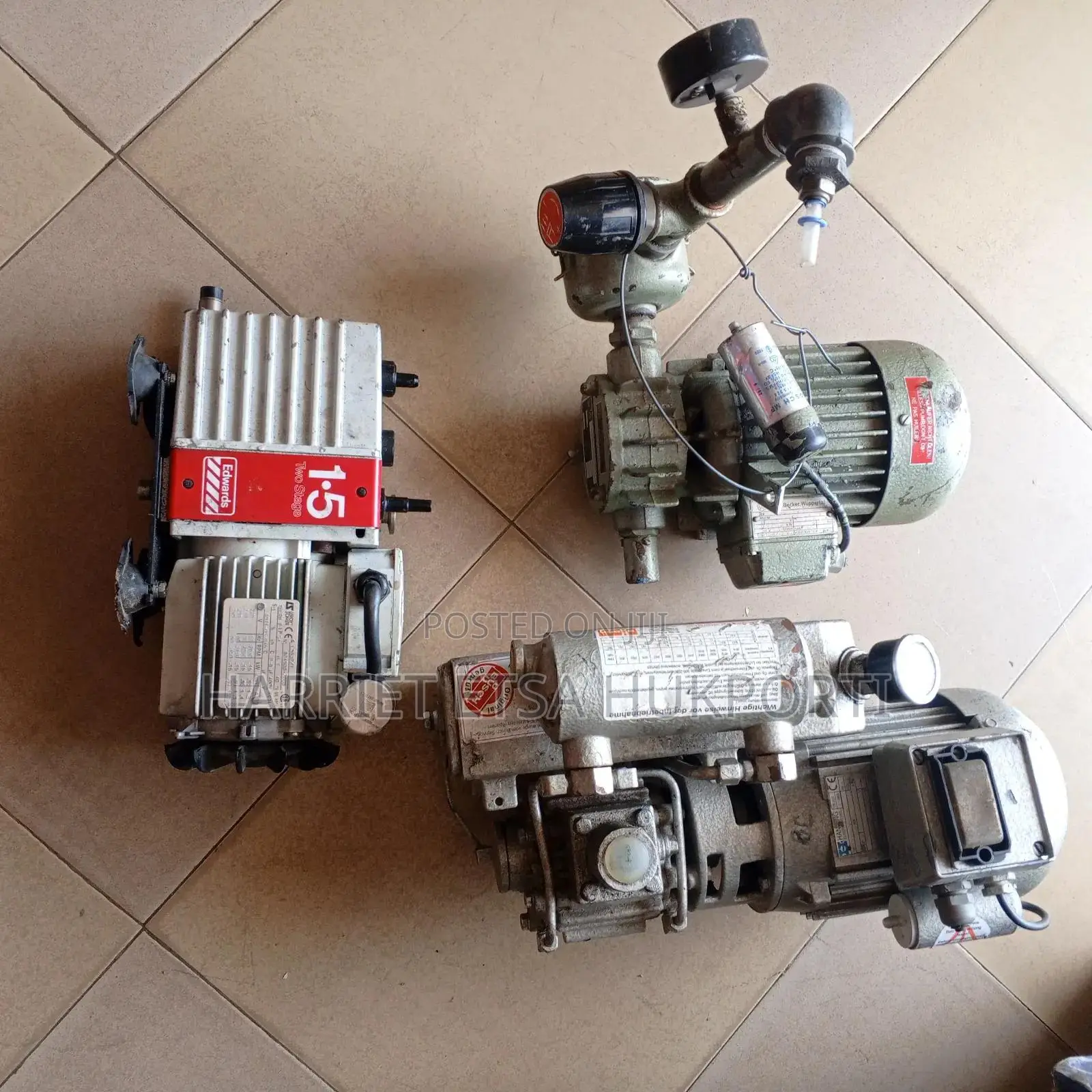 Busch Used Oil Vacuum Pump From Germany