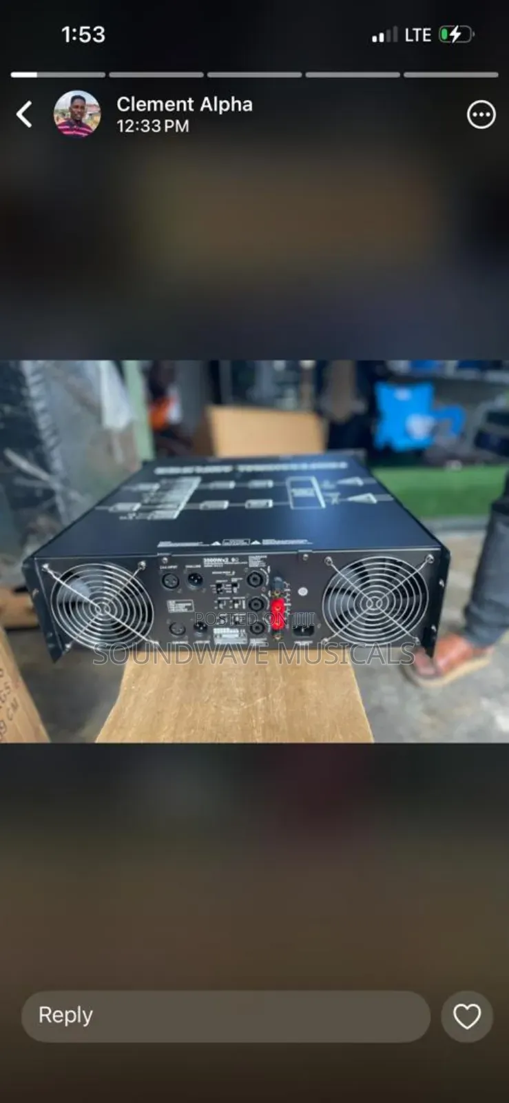 Ev 9300 Professional Bass Amplifier