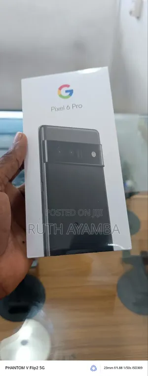 New Google Pixel 6 Pro 128 GB Black