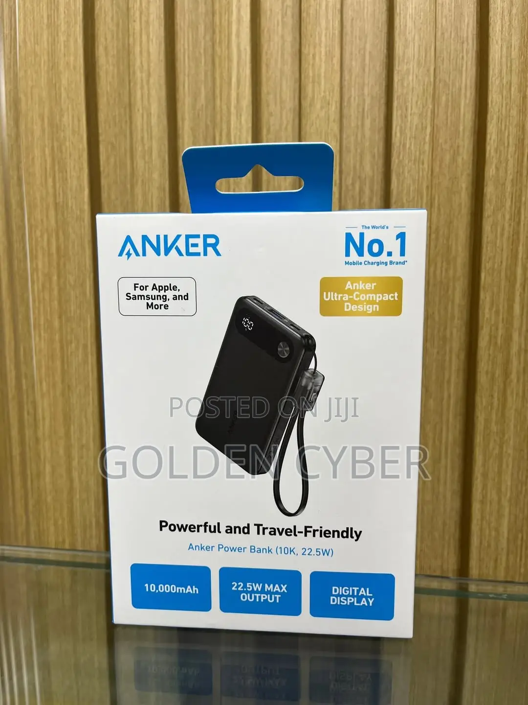 Anker Power Bank, 10000mah 22.5w
