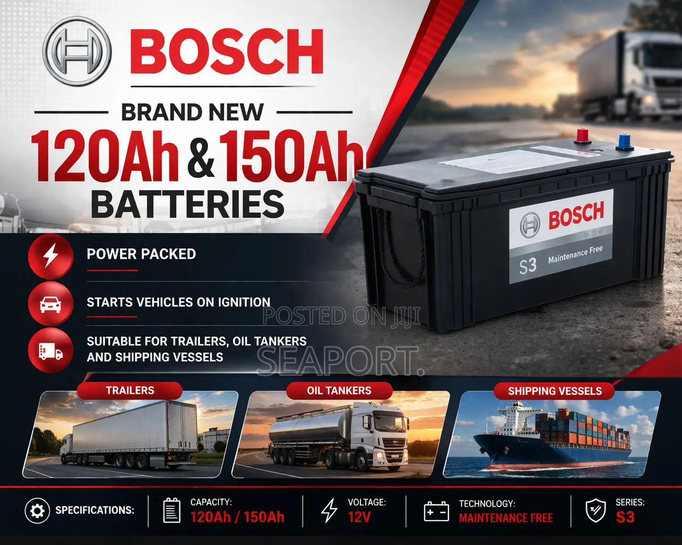 Quality 25 Plate (150 Ahms) Batteries