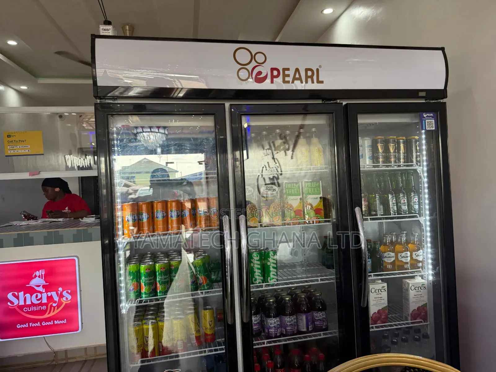 Best Quality Brand New Pearl 3 In I Display Fridge