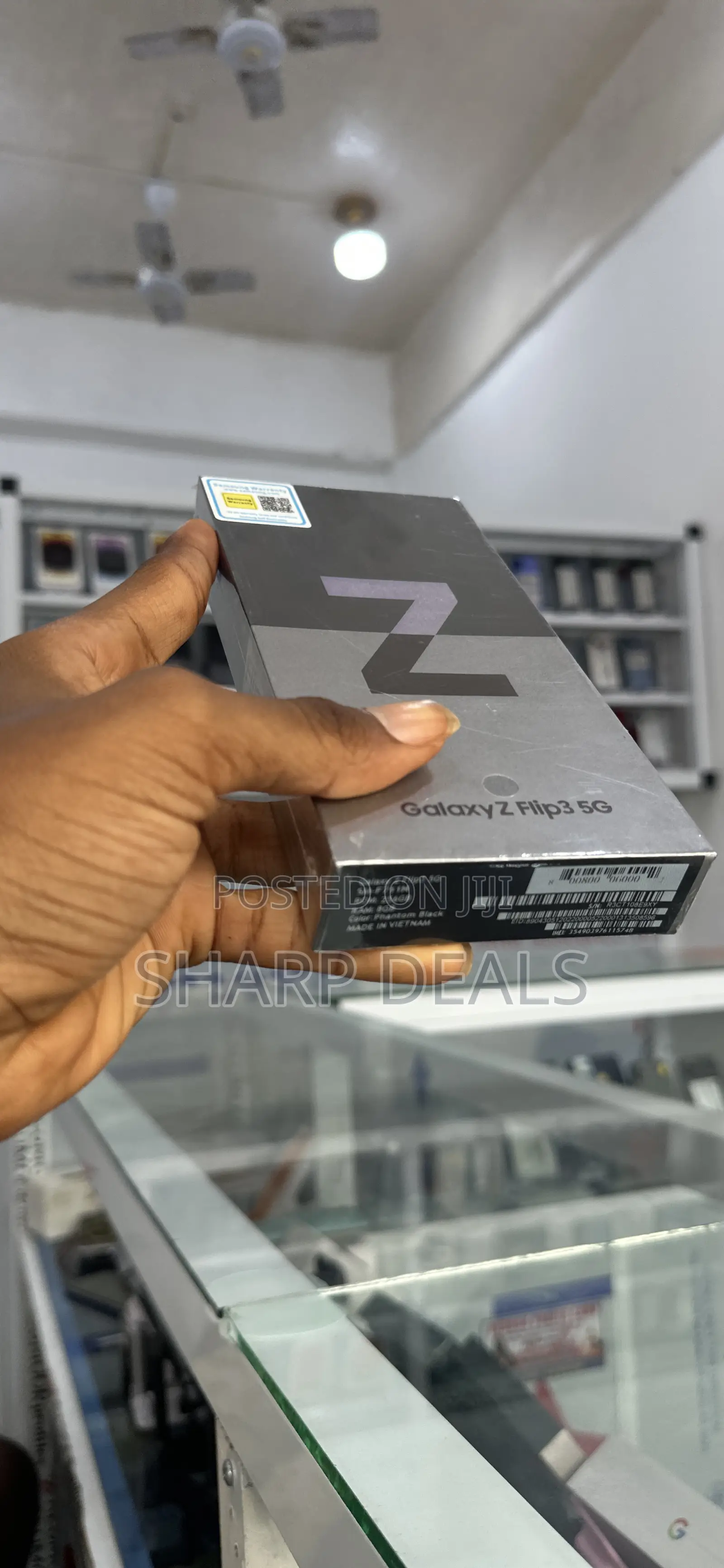 New Samsung Galaxy Z Flip 3 256 GB Black