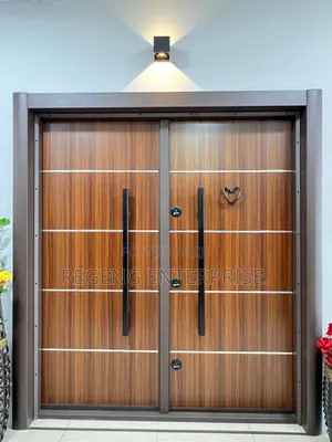 Modern Aluco Board Security Door (6ft)