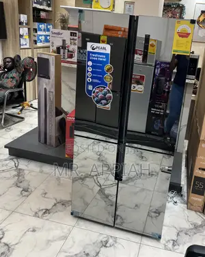 Quality Yet Affordable Pearl 482l Side by Side Refrigerator(Glass)
