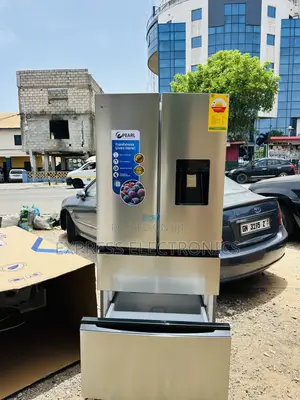 Lovely New Fridge Four Door Pearl Pf-702mdixwd-2b. 531l