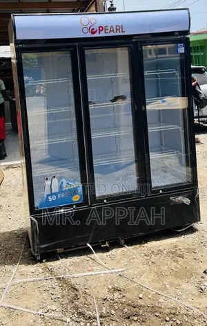 Get PVC-1540-28ab 3 Door Electric Beverage Cooler(White) 
