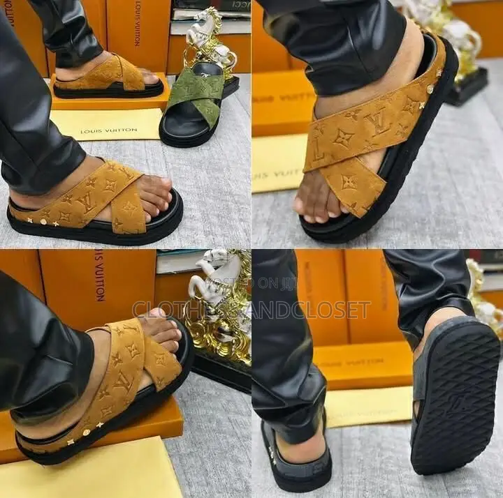 Luxurious Hermes /Pedro /Lv Slippers.