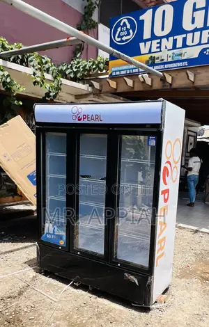 Choose Reliable Pearl 3 Door Glass Refrigerator(Pvc-1540-28ab)