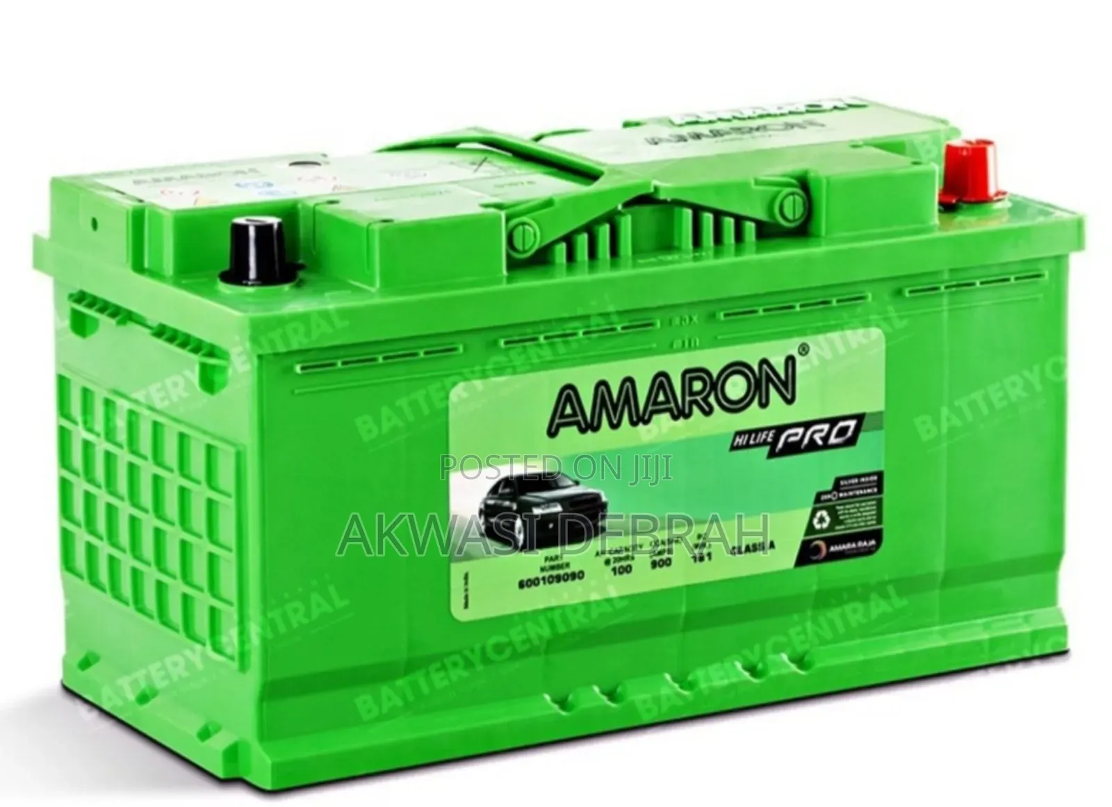 Original Amaron Batteries 17 Plate Flat and Block