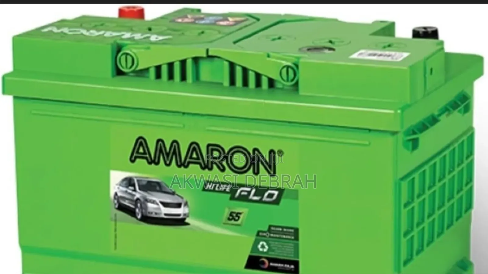 Original Amaron Batteries 17 Plate Flat and Block