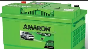 Original Amaron Batteries 17 Plate Flat and Block