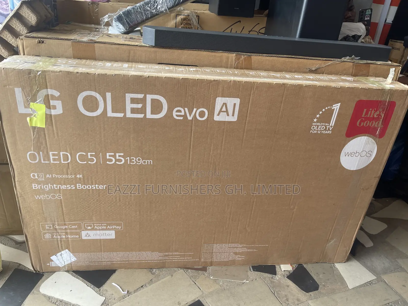 C5 Smart 55 Inches Lg Oled Uhd HDR 144 Hz Dolby Vision Gaming Uk Tv