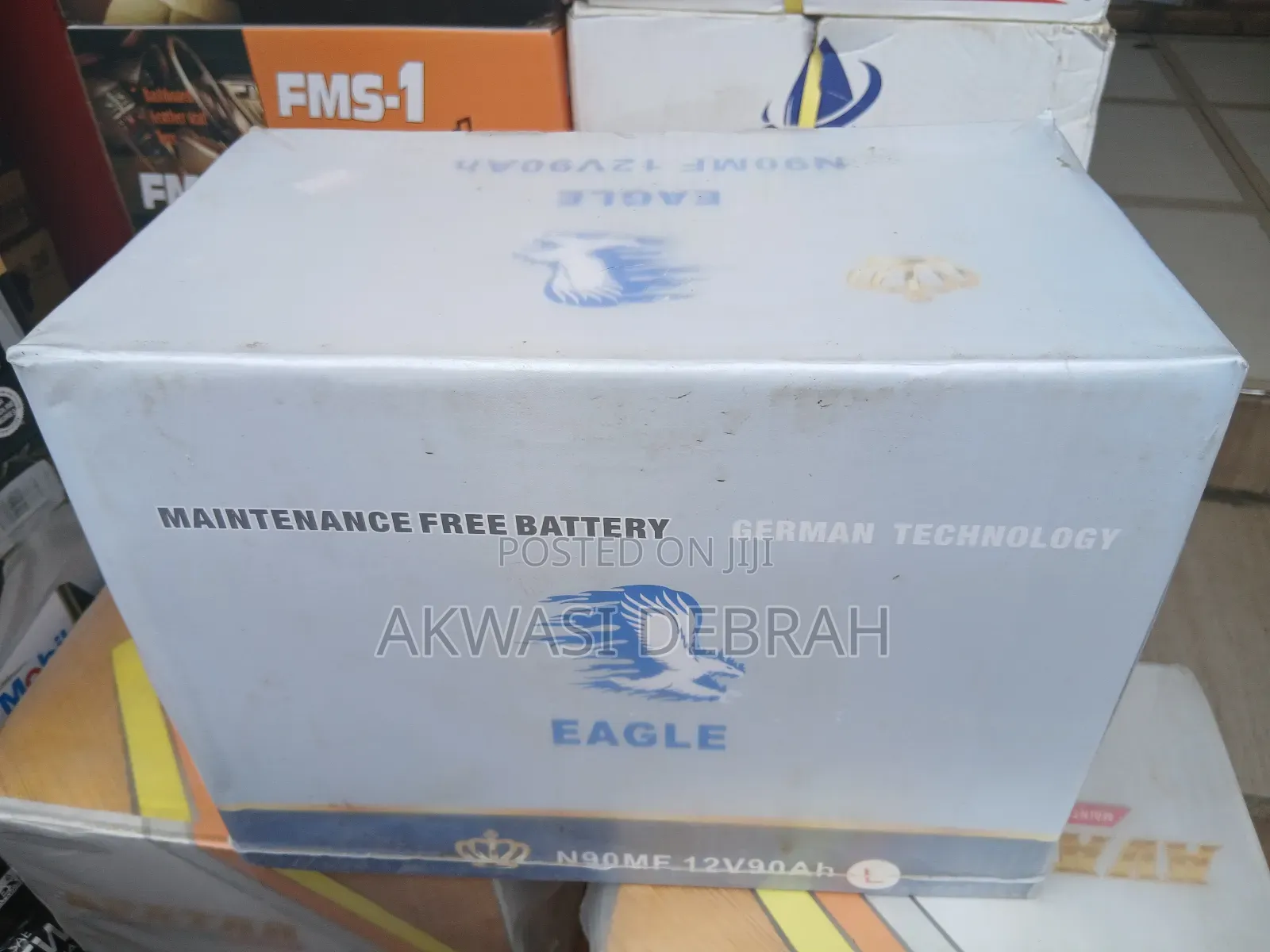 Original Eagle Batteries 17 Plate 90Ah Block