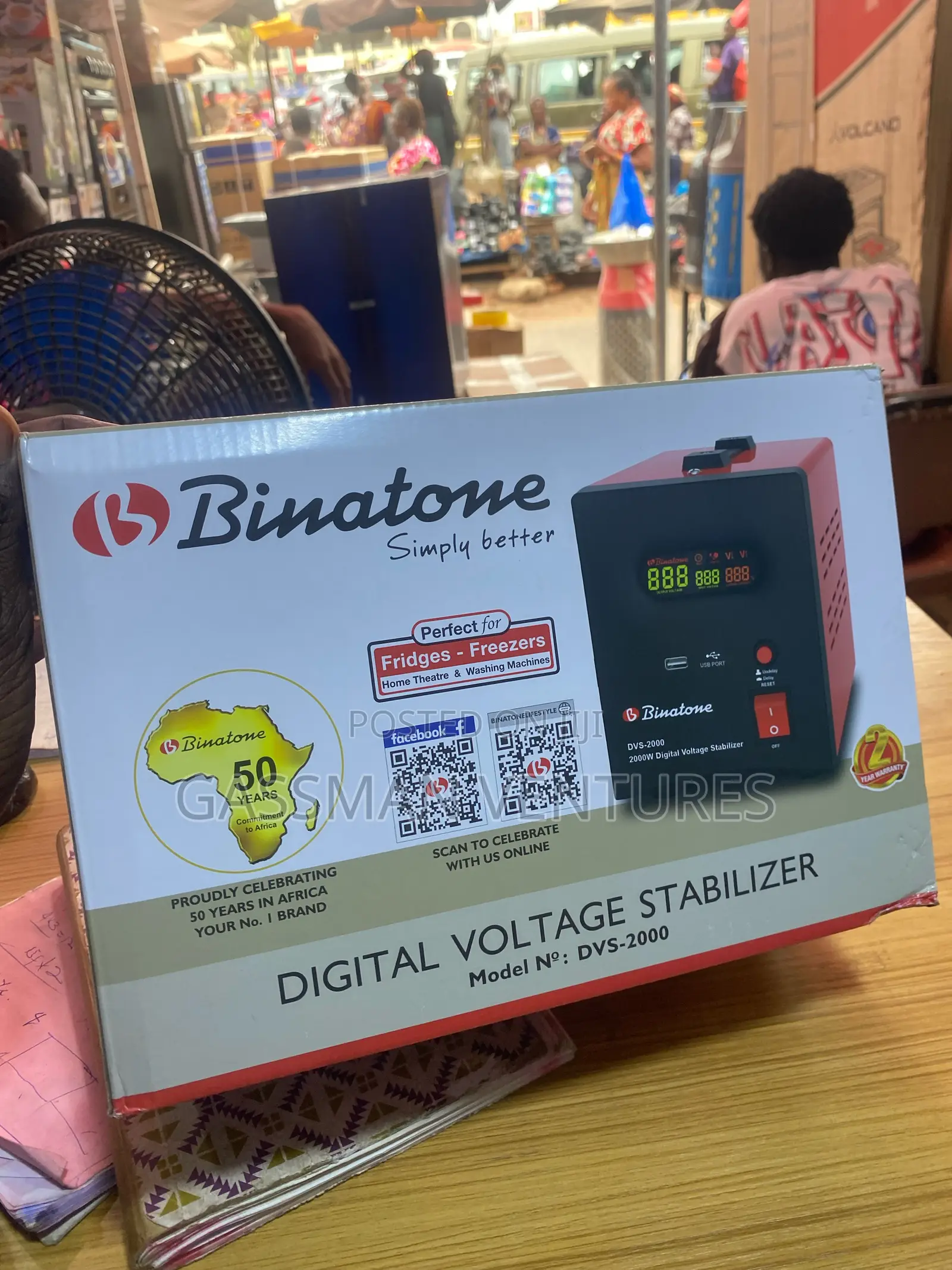 Binatone 2000va Stabilizer
