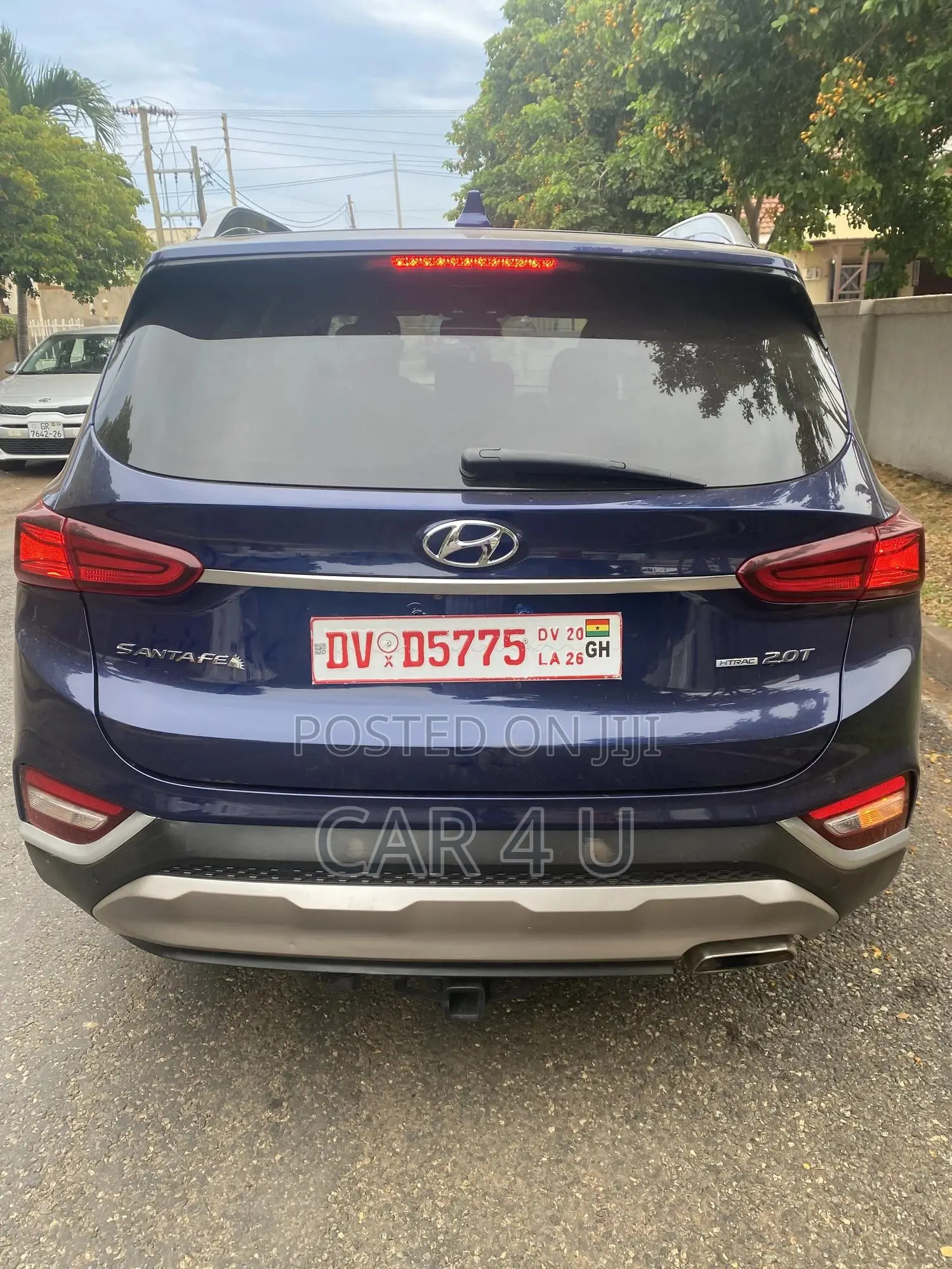 Hyundai Santa Fe Limited 2.0T AWD 2019 Blue