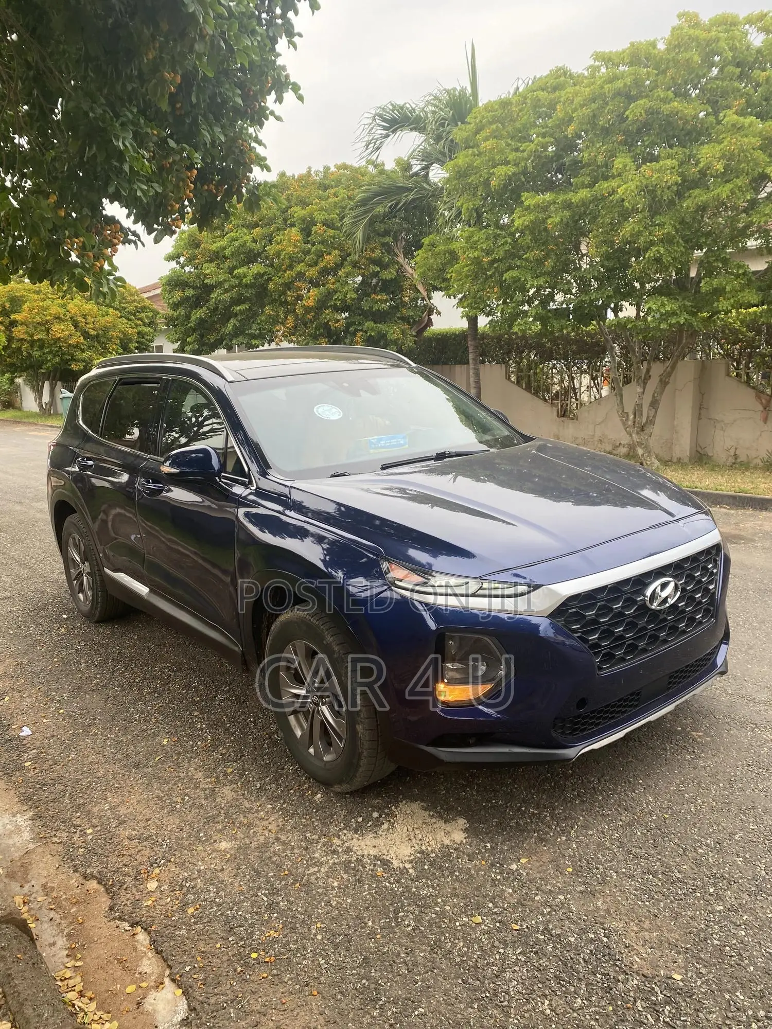 Hyundai Santa Fe Limited 2.0T AWD 2019 Blue