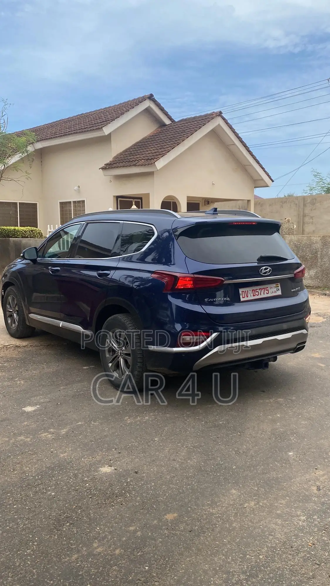 Hyundai Santa Fe Limited 2.0T AWD 2019 Blue
