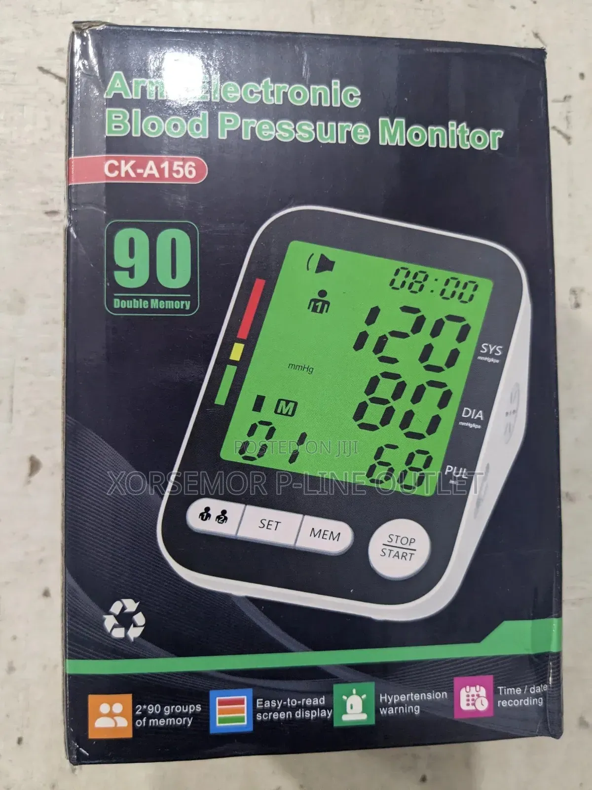 Digital Rechargeable Arm BP Monitor