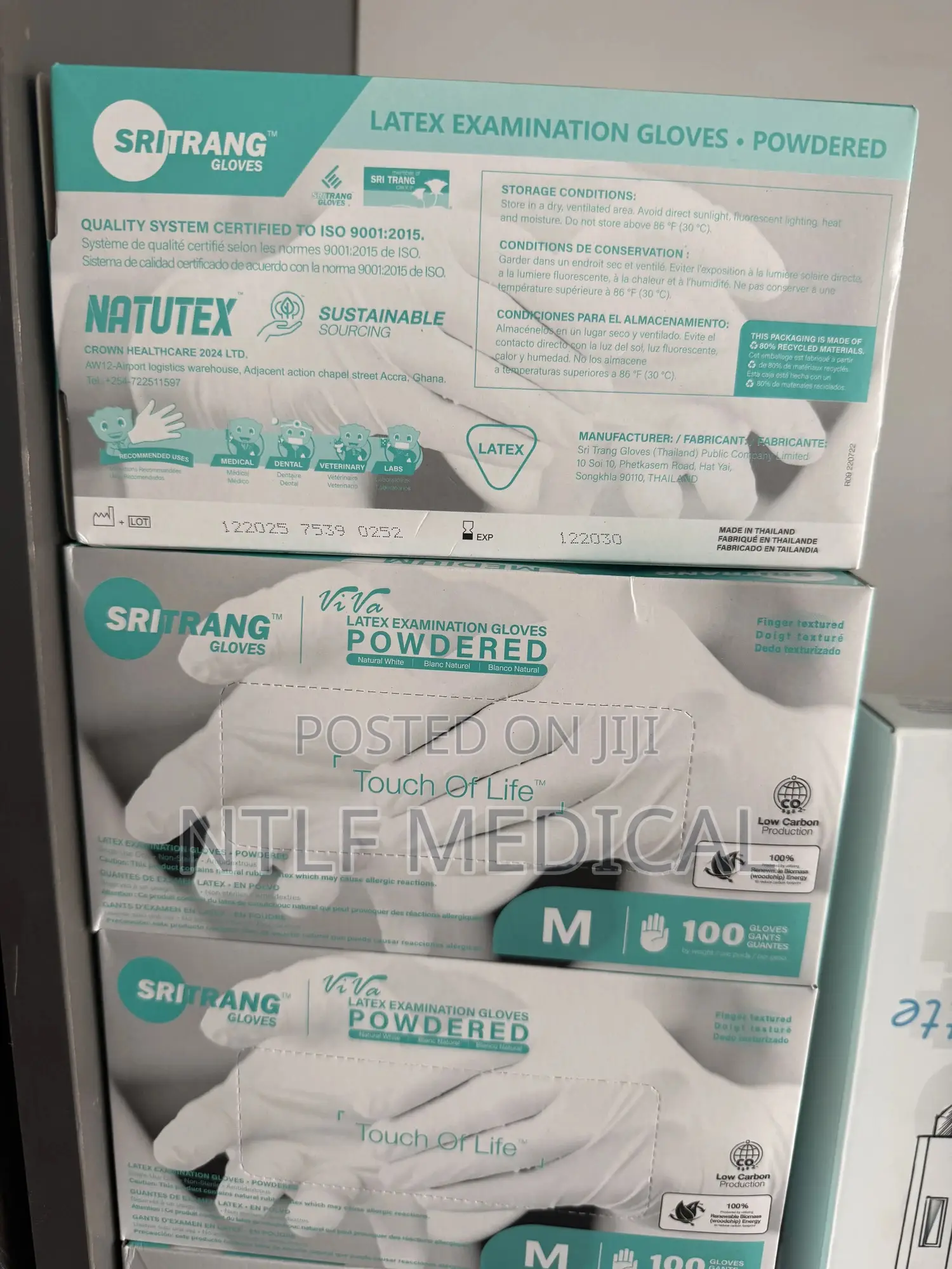 Latex Examination Gloves at Wholesale Price